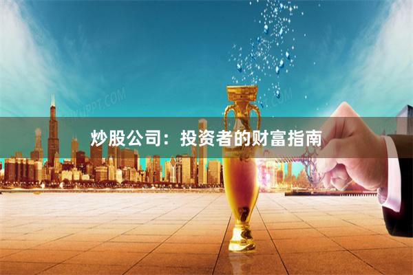 炒股公司：投资者的财富指南